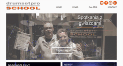 Desktop Screenshot of drumsetpro.pl